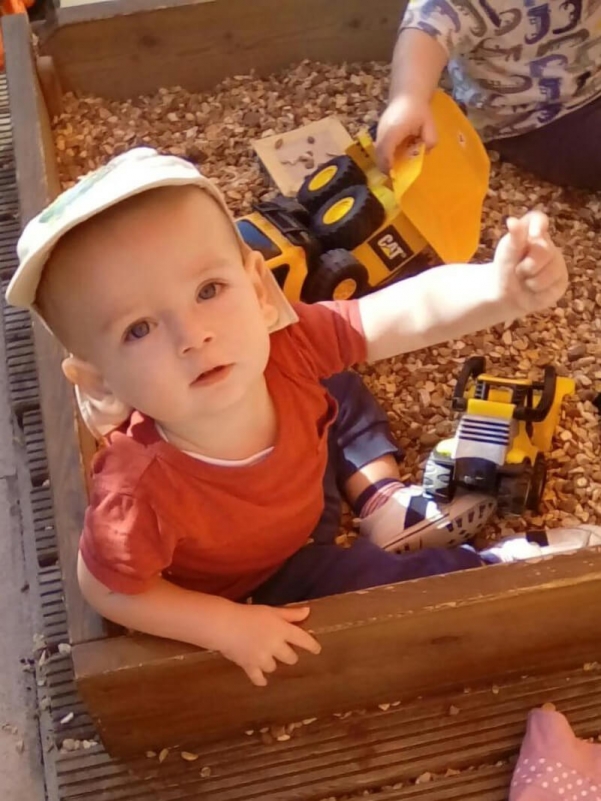 Playing With Trucks